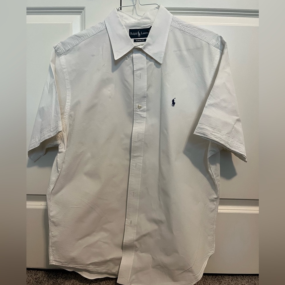 White Polo shirt 🤍